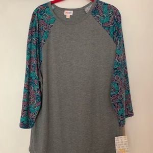 Lularoe Randy Top NWT 3X